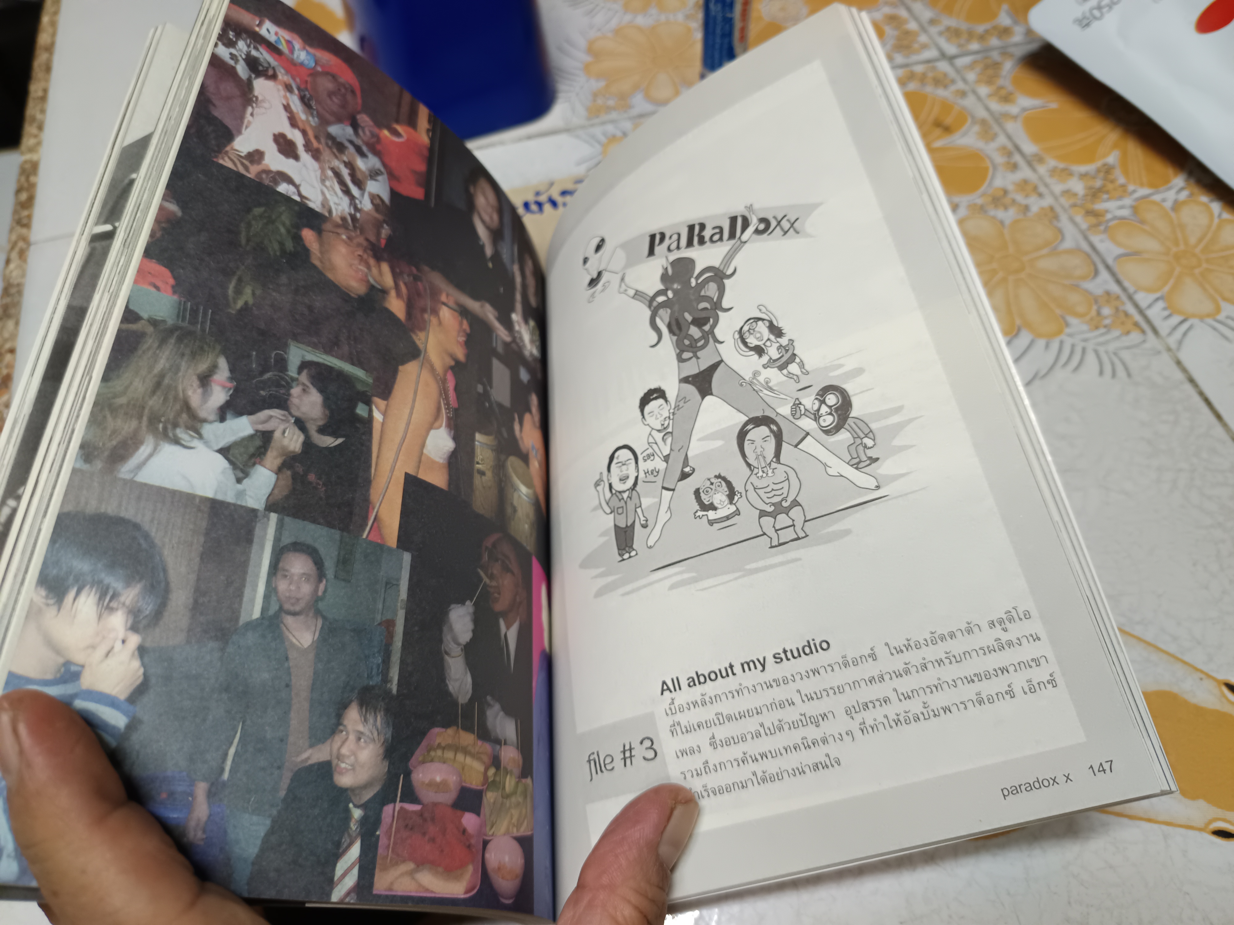 บันทึกลึกลับ พาราด็อกซ์ เอ็กซ์ - ปกใหม่ (10 Years After Paradox) ต้า พาราด็อกซ์ เขียน **สินค้าหมด**