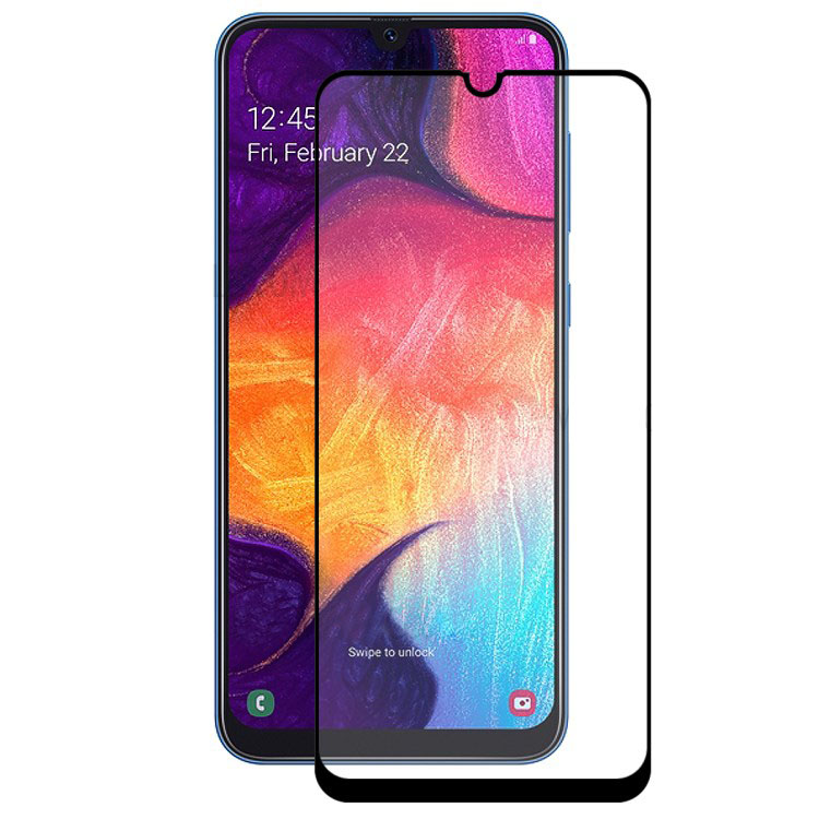 ฟิล์มกันรอย Samsung Galaxy A30/A20 กระจกอ่อนแบบเต็มจอ HAT PRINCE Full Cover 0.1mm Soft Glass Screen 2 ชิ้น/แพ็ค