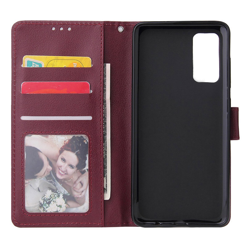 Case Huawei Y7a #เคสฝาพับหนัง PU แบบกระเป๋าสตางค์ Classic Wallet Leather Stand Phone Cover