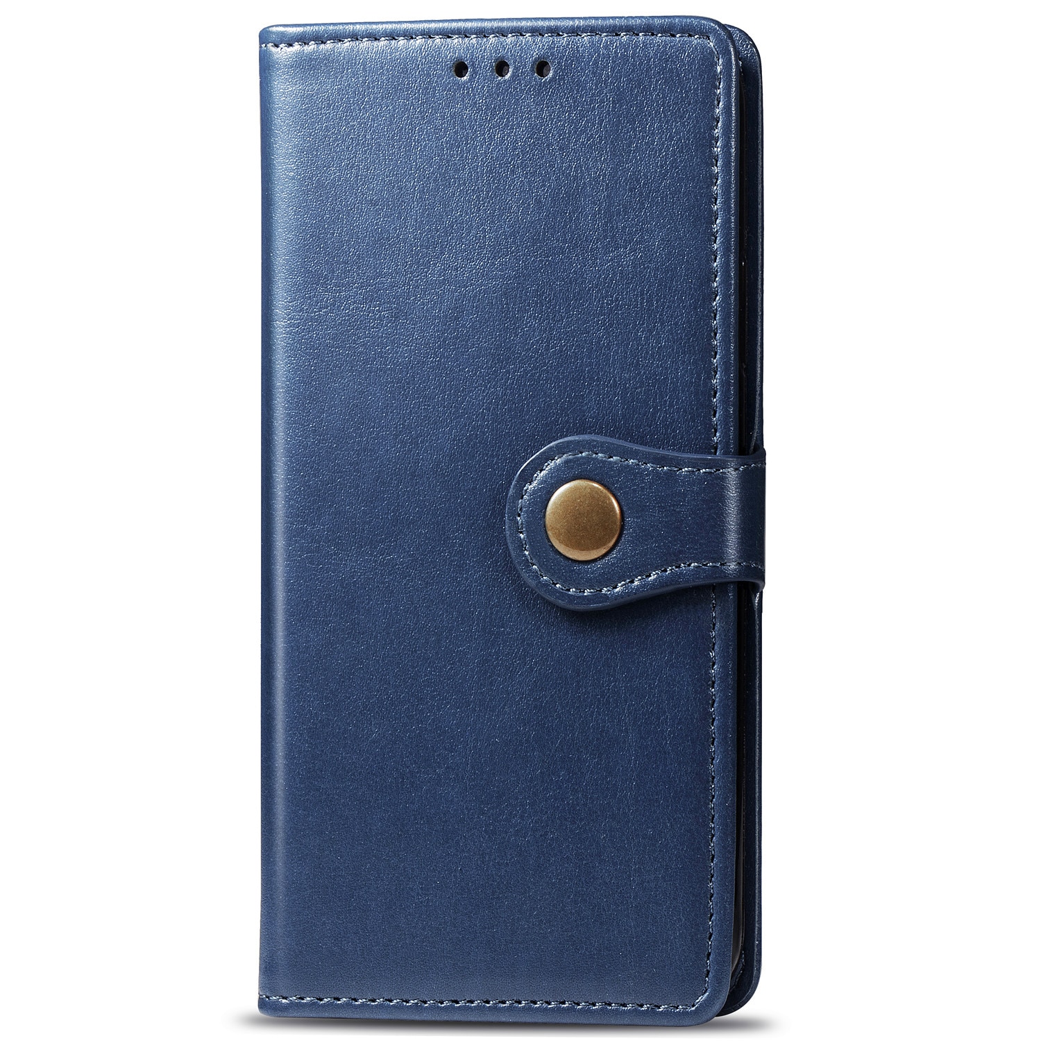 Case realme 8 (5G) #เคสฝาพับแถบปิดแม่เหล็กพับตั้งได้ Magnetic Closure Wallet Lanyard Leather