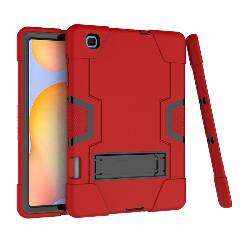 Case Samsung Galaxy Tab S6 Lite 10.4 SM-P610 SM-P615 SM-P617 #เคสฝาหลังกันกระแทก Full Protection Case 3 in 1 Bracket S-pen Slot