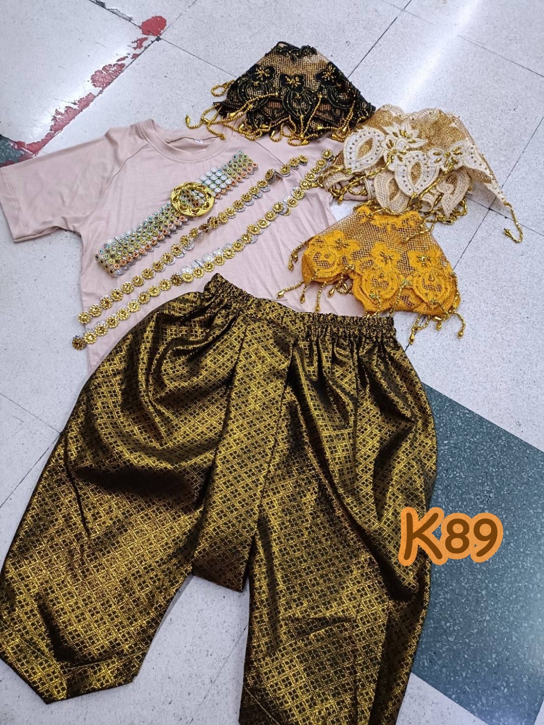 ชุดพระอภัยมณี สำหรับอายุประมาณ3ถึง10ปี