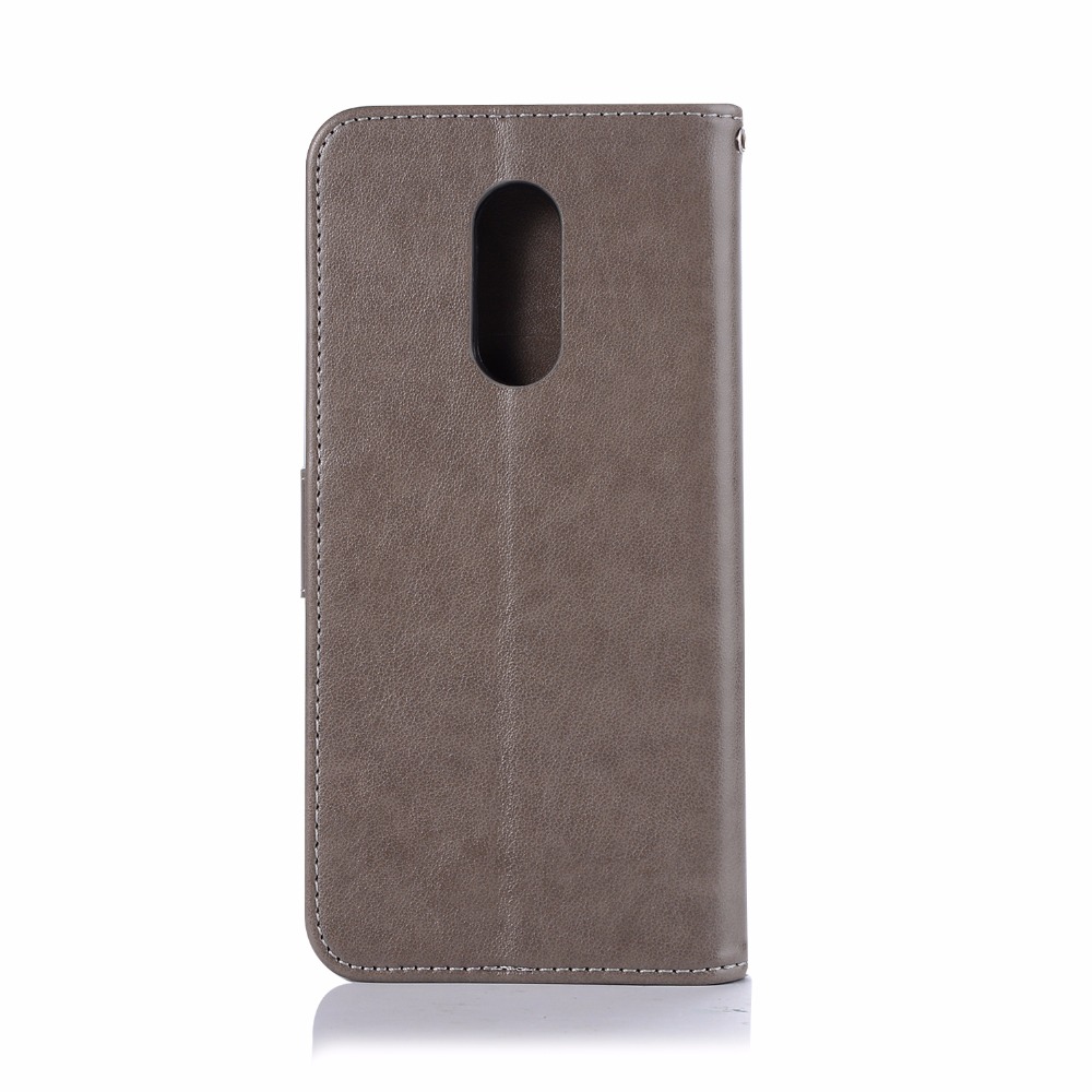Case Xiaomi Redmi 5 Plus #เคสฝาพับแบบกระเป๋าสตางค์ฝาพับหนัง PU ลายนกฮูก