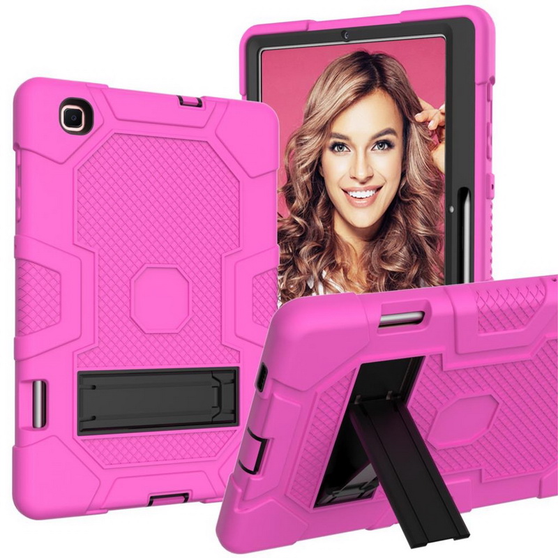 Case Samsung Galaxy Tab S6 Lite 10.4 SM-P610 SM-P615 SM-P617 #เคสฝาหลังกันกระแทก Full Protection Bracket S-pen Slot