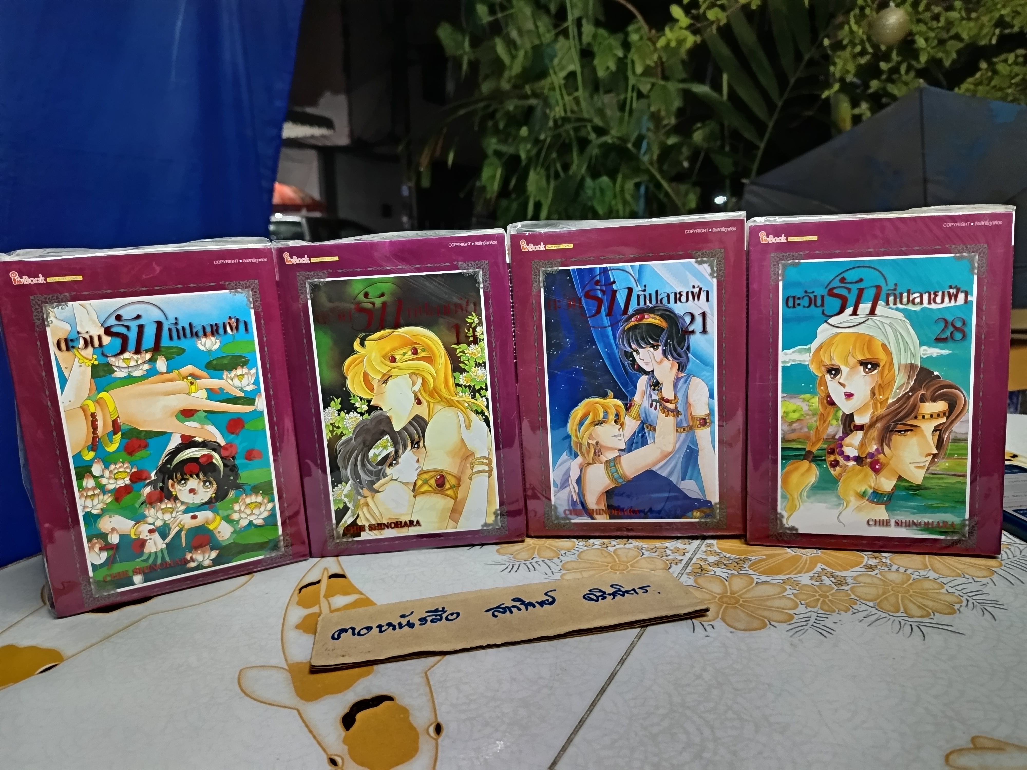 ตะวันรักที่ปลายฟ้า (พิมพ์ใหม่) 28 เล่มจบ CHIE SHINOHARA Siam Inter Comics