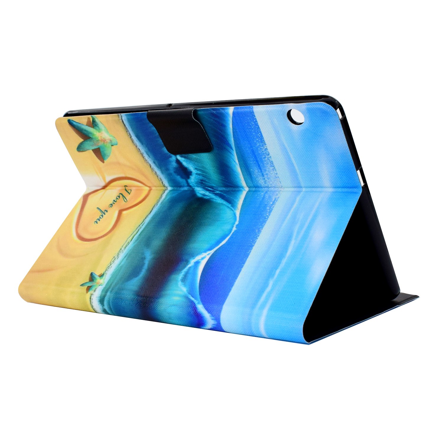 เคส Huawei MediaPad T3 10 #เคสฝาพับพิมพ์ลายมีที่ใส่การ์ด Pattern Printing Card Holder