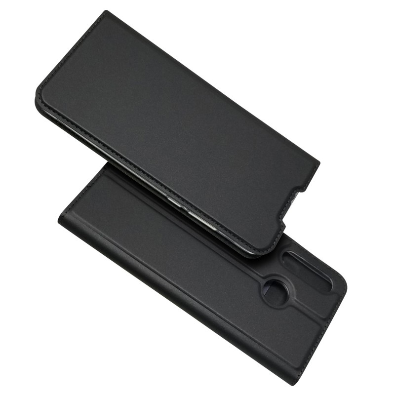 Case Huawei Nova 5T #เคสฝาพับหนัง PU Magnetic Adsorption Stand Leather Card Holder