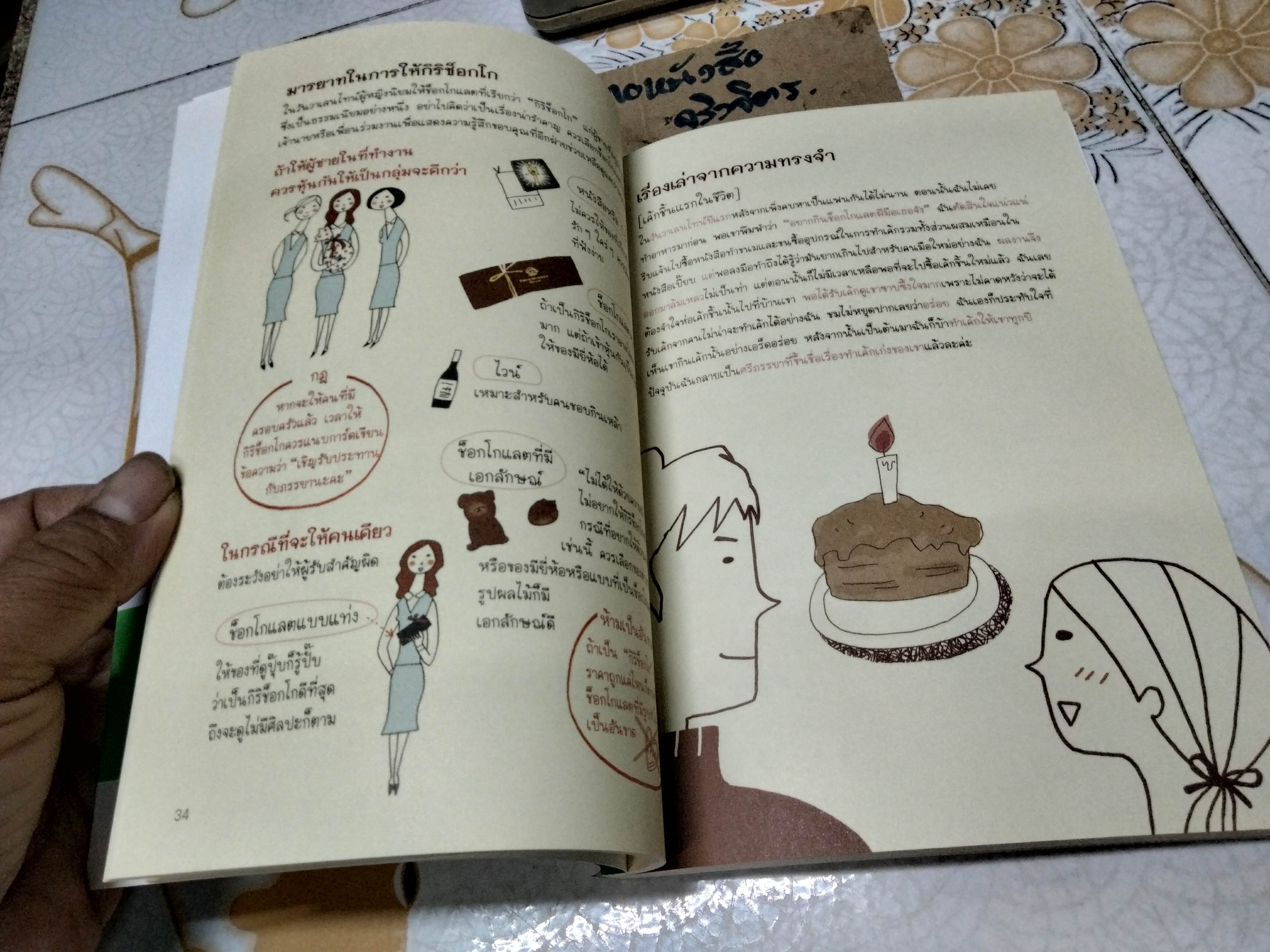 หนังสือภาพเคล็ดลับและมารยาทในการมอบของขวัญ โดย โนริโกะ อิวาชิตะ , ยุวลักษณ์ ลิขิตธนวัฒน์ มูระเซะ แปล