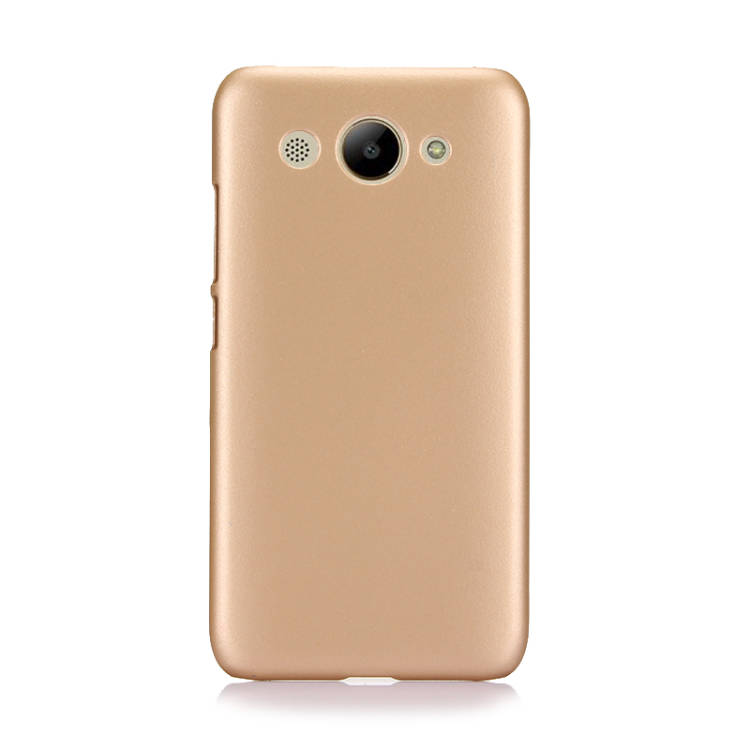 เคส Huawei Y3 (2017) #เคสฝาหลัง Plastic แข็งที่มีการเคลือบด้วยยางสีสันสดใส