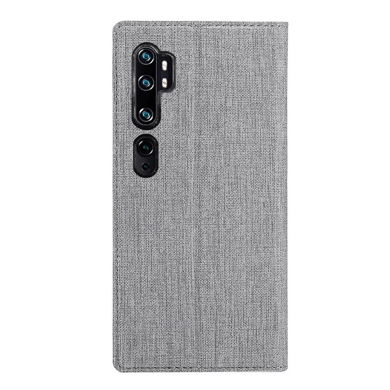 Case Xiaomi Mi Note 10 Pro #เคสฝาพับหนัง PU VILI DMX Cross Texture Leather คุณภาพดี