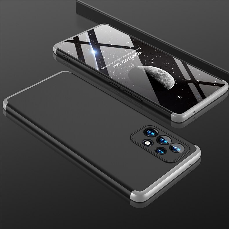 เคส Samsung Galaxy A53 5G #เคสฝาหลังพลาสติกแข็ง Detachable All-wrapped Matte แยกชิ้นได้