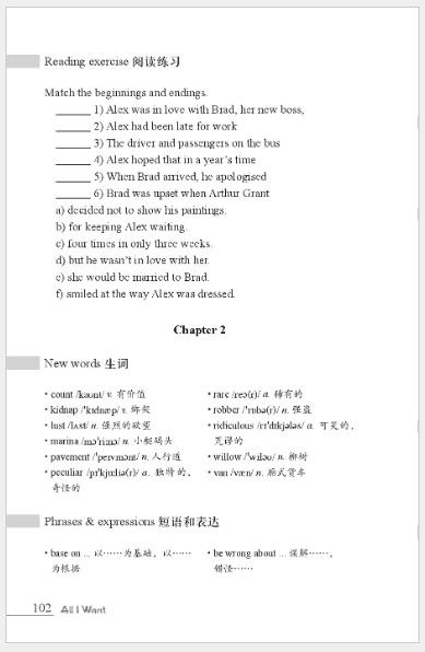 หนังสืออ่านนอกเวลาภาษาอังกฤษเรื่อง: All I Want+MP3 (ระดับ 5) All I Want+MP3 (Level 5) 我的愿望清单（第5级)+MP3