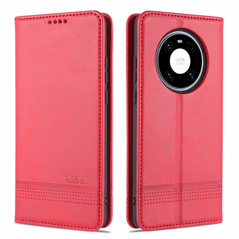 เคส Huawei Mate 40 Pro #เคสฝาพับ AZNS สไตล์ Retro หนัง PU มีช่องเสียบการ์ด