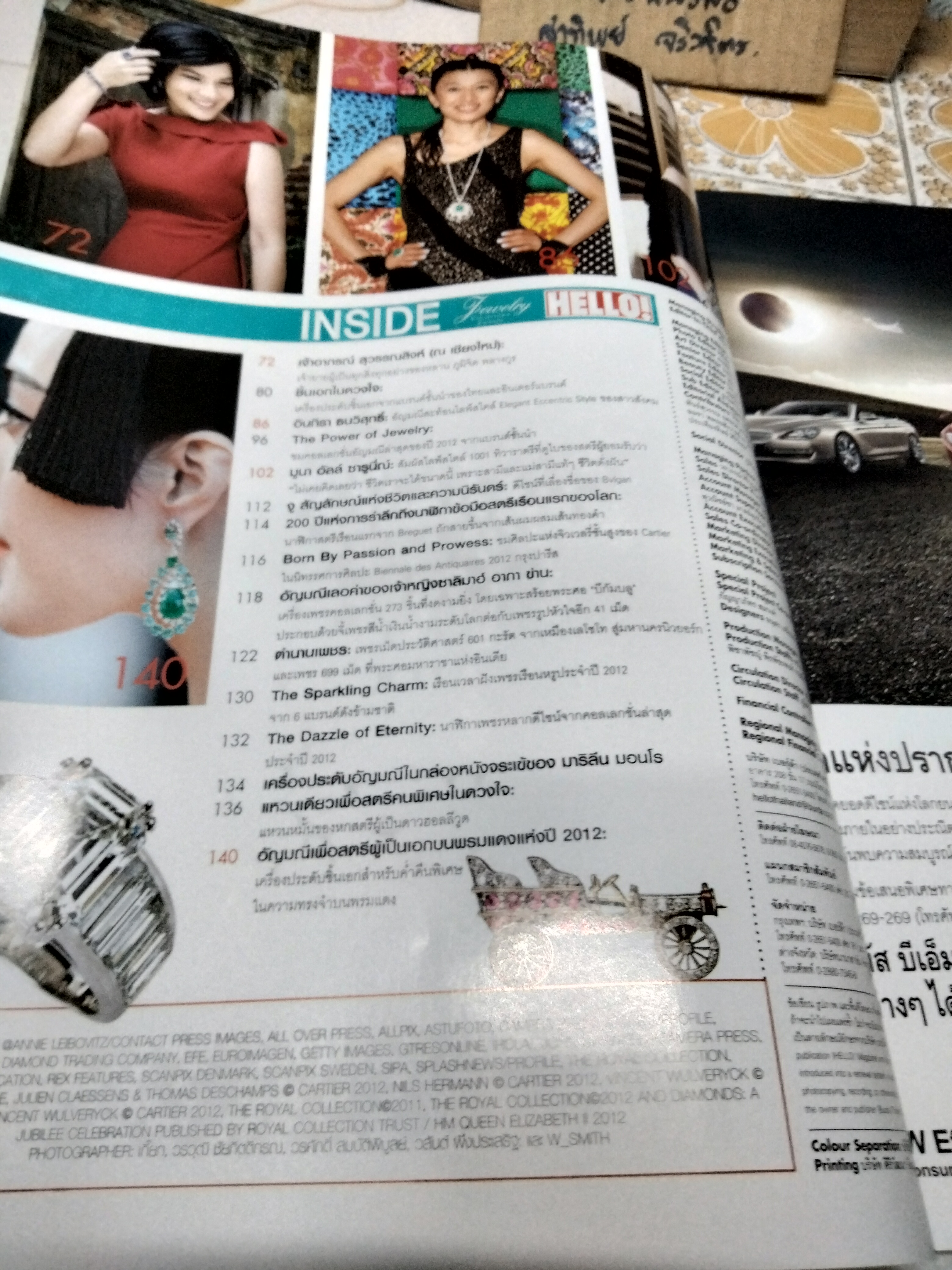 นิตยสาร Hello Jewelry Special Edition - Collector's Edition เล่มที่ 7/2012 **จองแล้ว,**