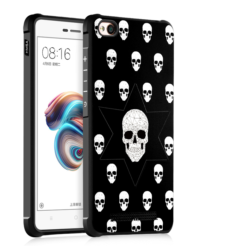 เคสXiaomi Redmi 5A #เคสฝาหลังกันกระแทกพิมพ์ลายนูน