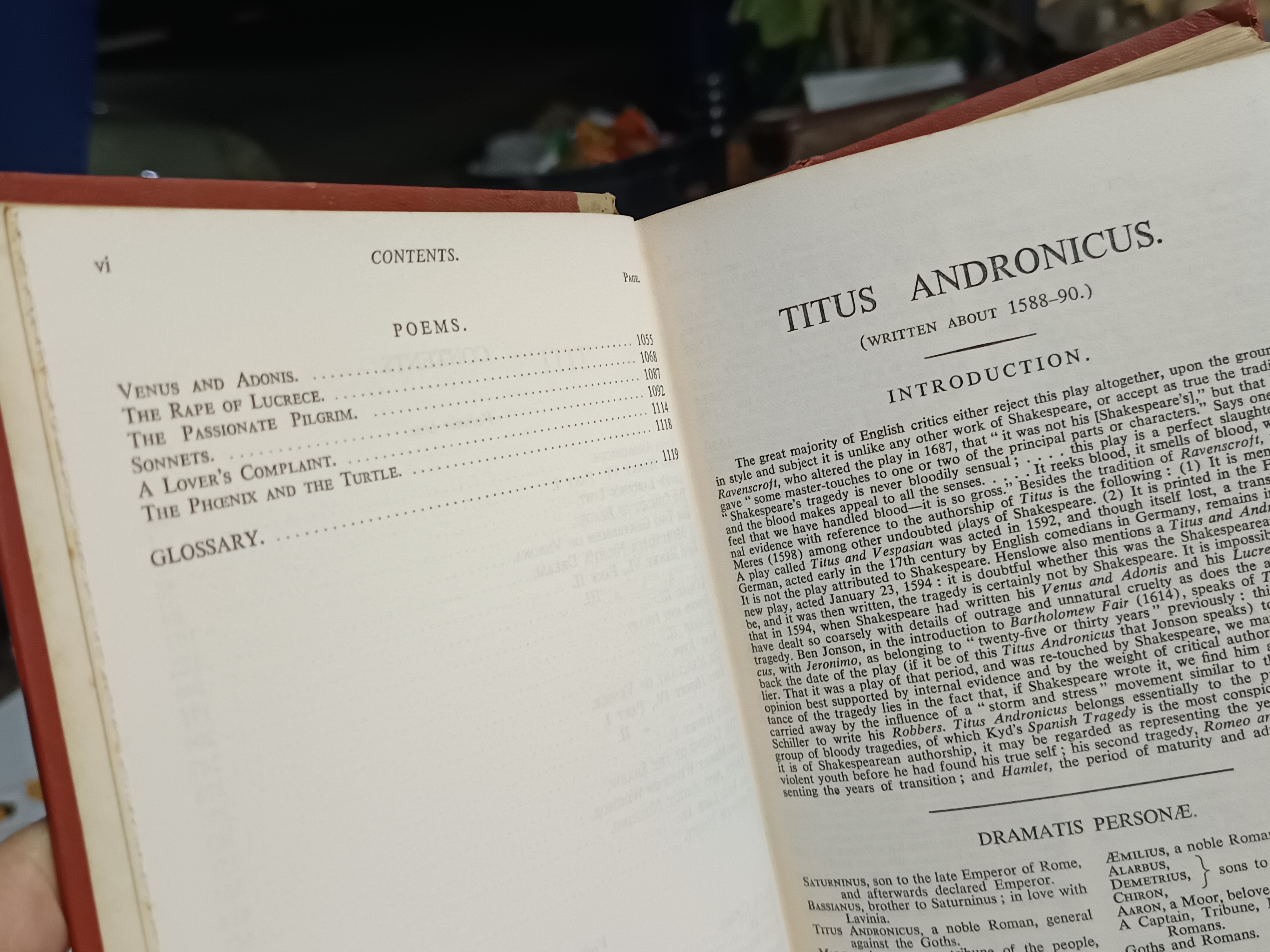 The Complete Works of William Shakespeare volume 1-2 (2 Books)