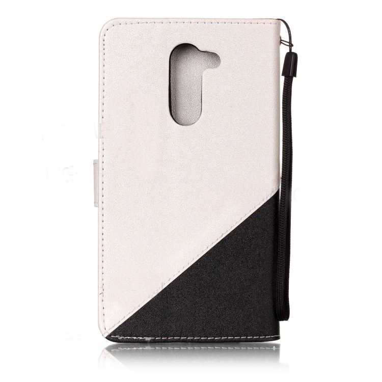 เคสหนัง PU แบบ ฝาพับออกแบบสีตัดกัน Case Huawei GR5 2017