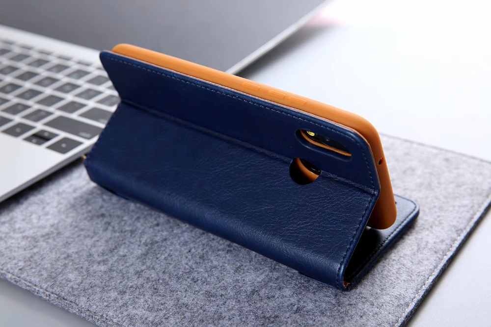 Case Huawei P20 Lite / Nova 3e #เคสฝาพับ CMAI2 PU Leather Card คุณภาพดี