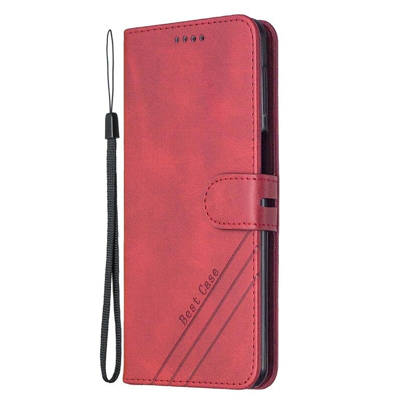 Case POCO X5 Pro 5G #เคสฝาพับสไตล์กระเป๋าสตางค์หนัง PU มีสายคล้องมือ