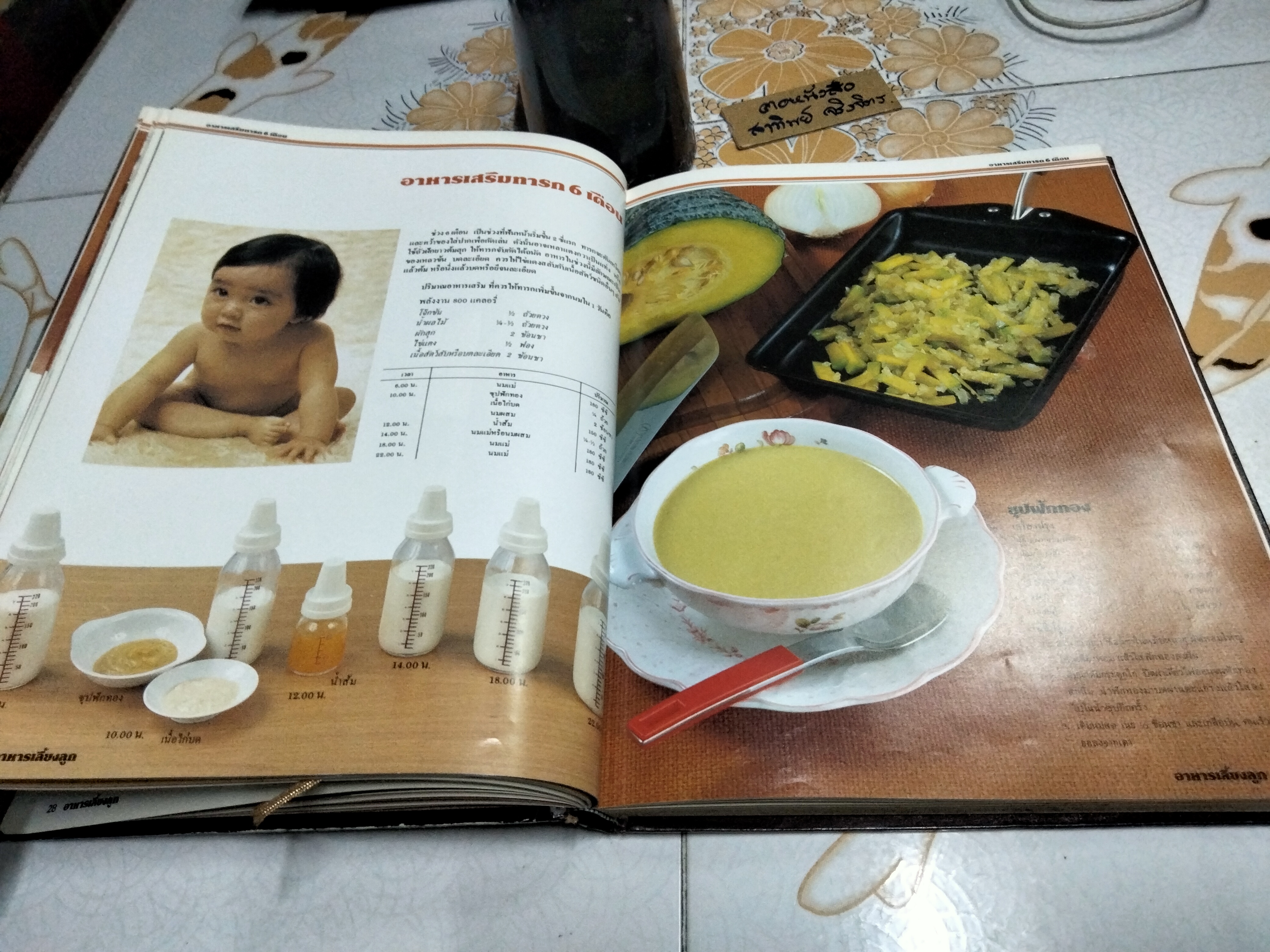 อาหารเลี้ยงลูก - หนังสือชุดอาหารสุขภาพ **สินค้าหมด**