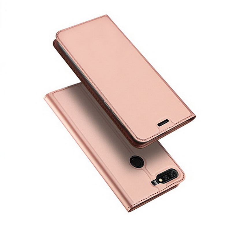 Case Huawei Honor 7C / Y7 Prime (2018) / Enjoy 8 #เคสฝาพับ DUX DUCIS Skin Pro Series คุณภาพดีราคาถูก