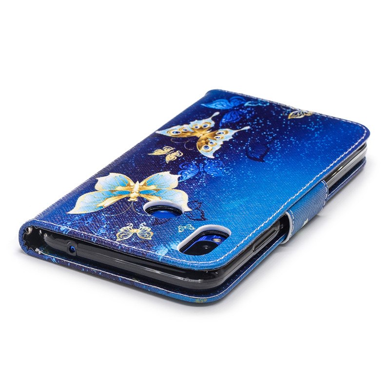 เคส Huawei nova 3i #เคสฝาพับสไตล์กระเป๋าสตางค์พิมพ์ลายสวยๆ Pattern Printing Magnetic Leather