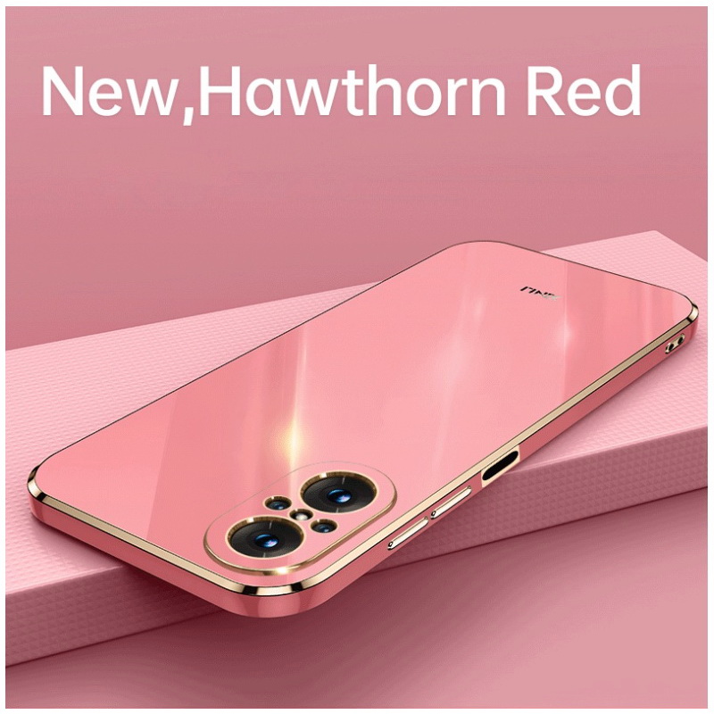 เคส Huawei Nova 9 SE #เคสฝาหลัง TPU นิ่มขอบเงา