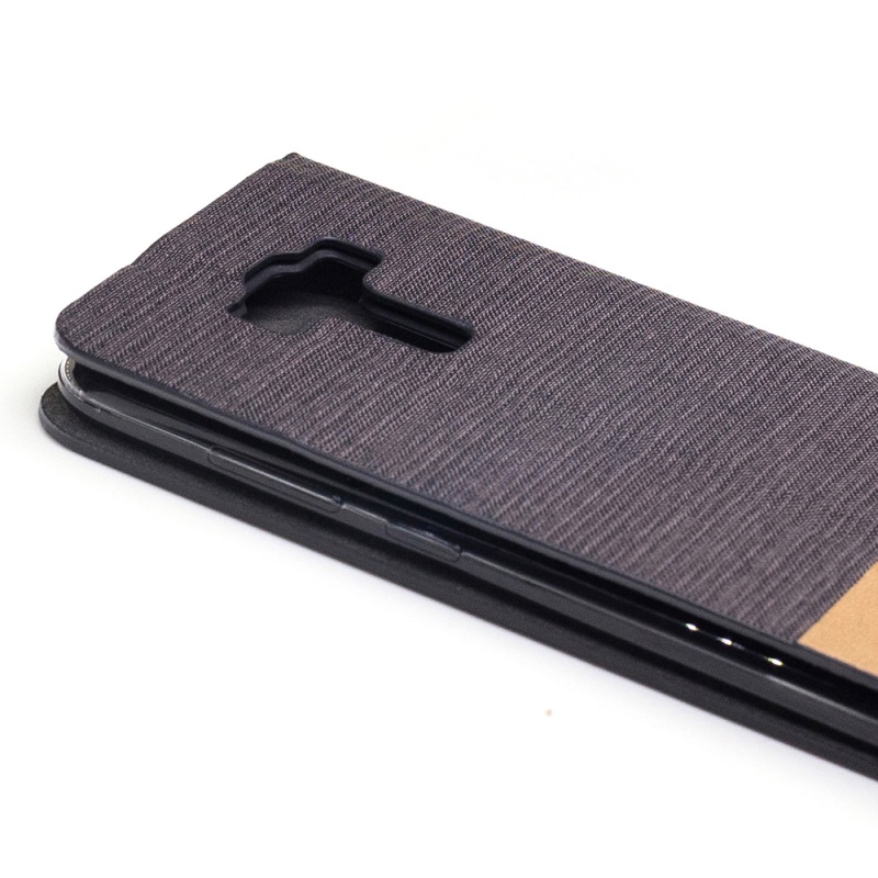 เคส Asus Zenfone 3 Max ZC553KL เคสหนังฝาพับ Bi-color Canvas Flip Leather Card Holder Case