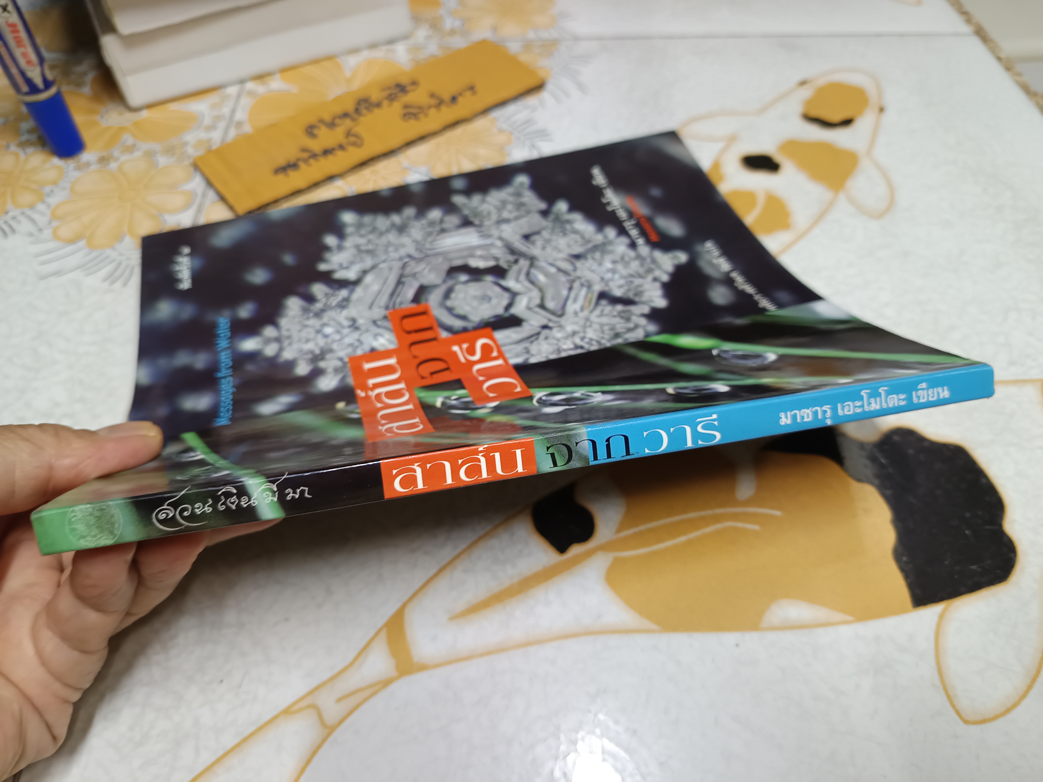 สาส์นจากวารี Messages from Water มาซารุ เอโมโตะ เขียน ศศิธร- ศศิวิมล รัชนี แปล