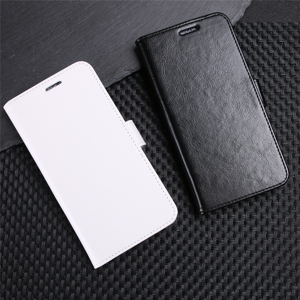 เคส Samsung Galaxy J8 (2018) #เคสฝาพับหนัง PU ผิวหนังม้าสไตล์กระเป๋าสตางค์