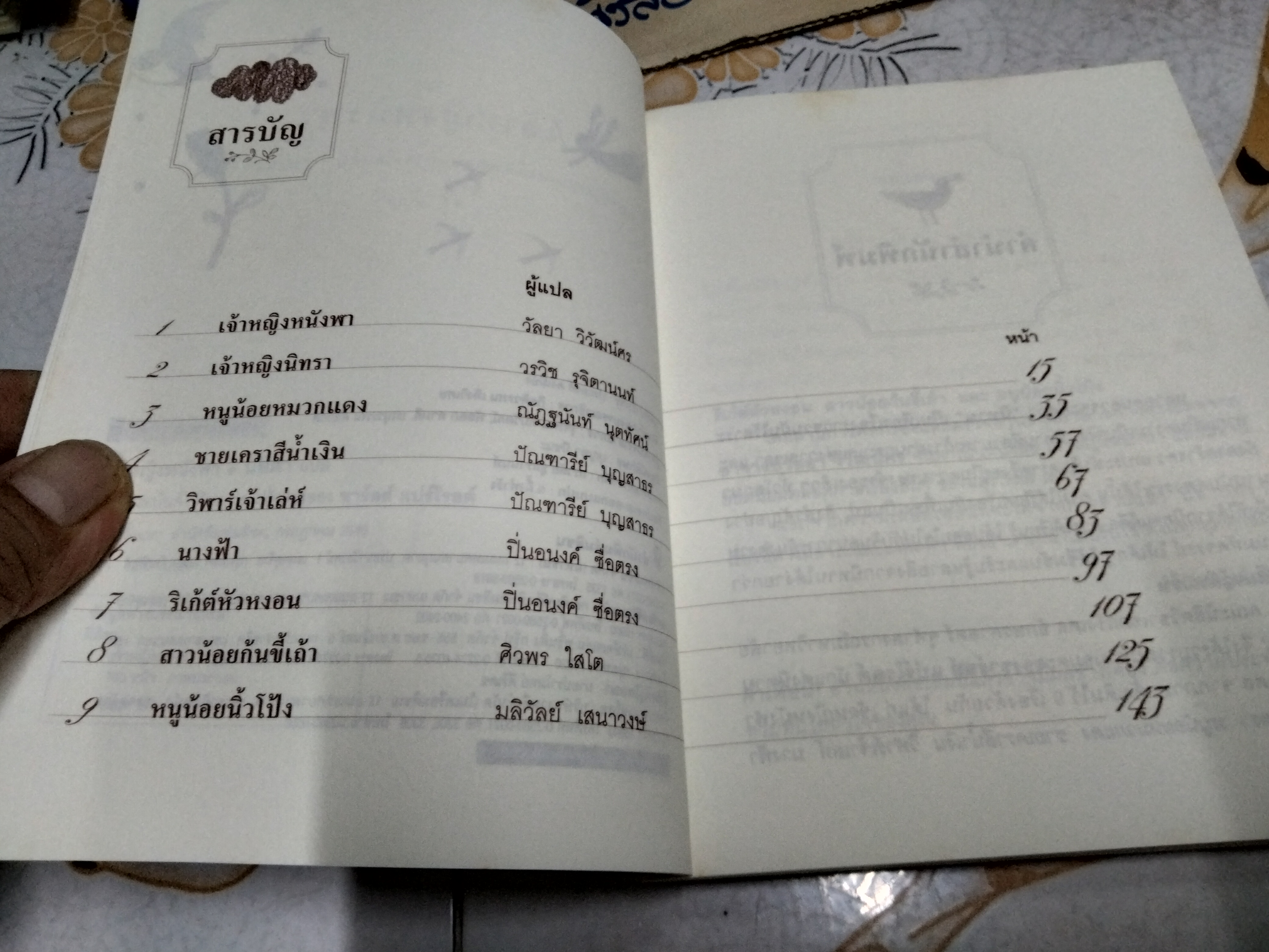 เจ้าหญิงหนังฬา ชาร์ลส์ แปร์โรลต์ เขียน นิสิตา แปลจากต้นฉบับภาษาฝรั่งเศส สำนักพิมพ์มติชน พิมพ์แรก 2548 **สินค้าหมด**