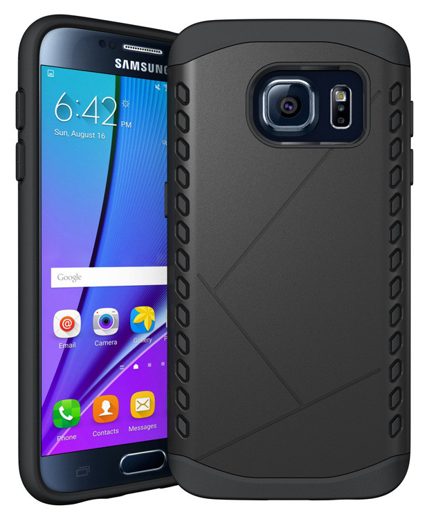 Case Samsung S7 edge ฝาหลังไฮบริด PC รวมกับ TPU สีสันสวยงามทันสมัย