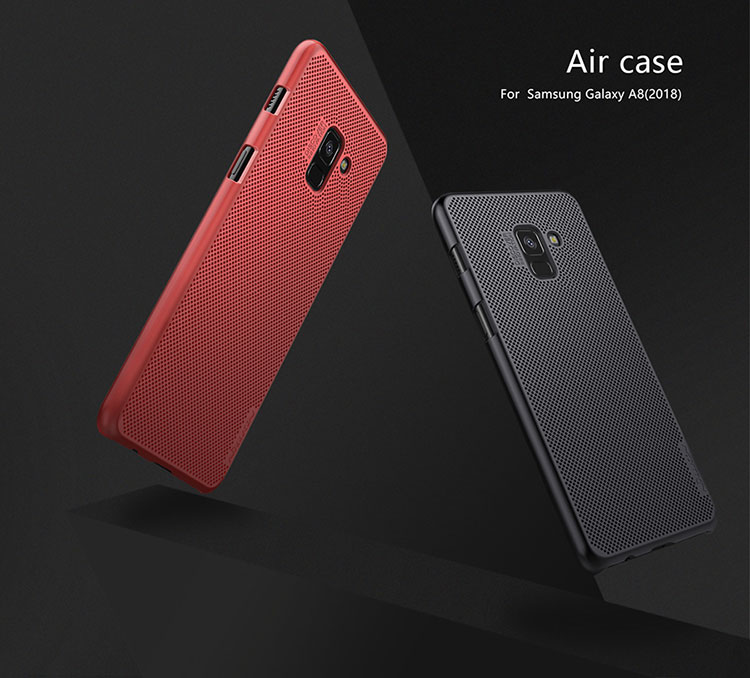 เคส Samsung Galaxy A8 (2018) #เคสฝาหลัง NILLKIN แท้รุ่น Air Series Matte Shield PC