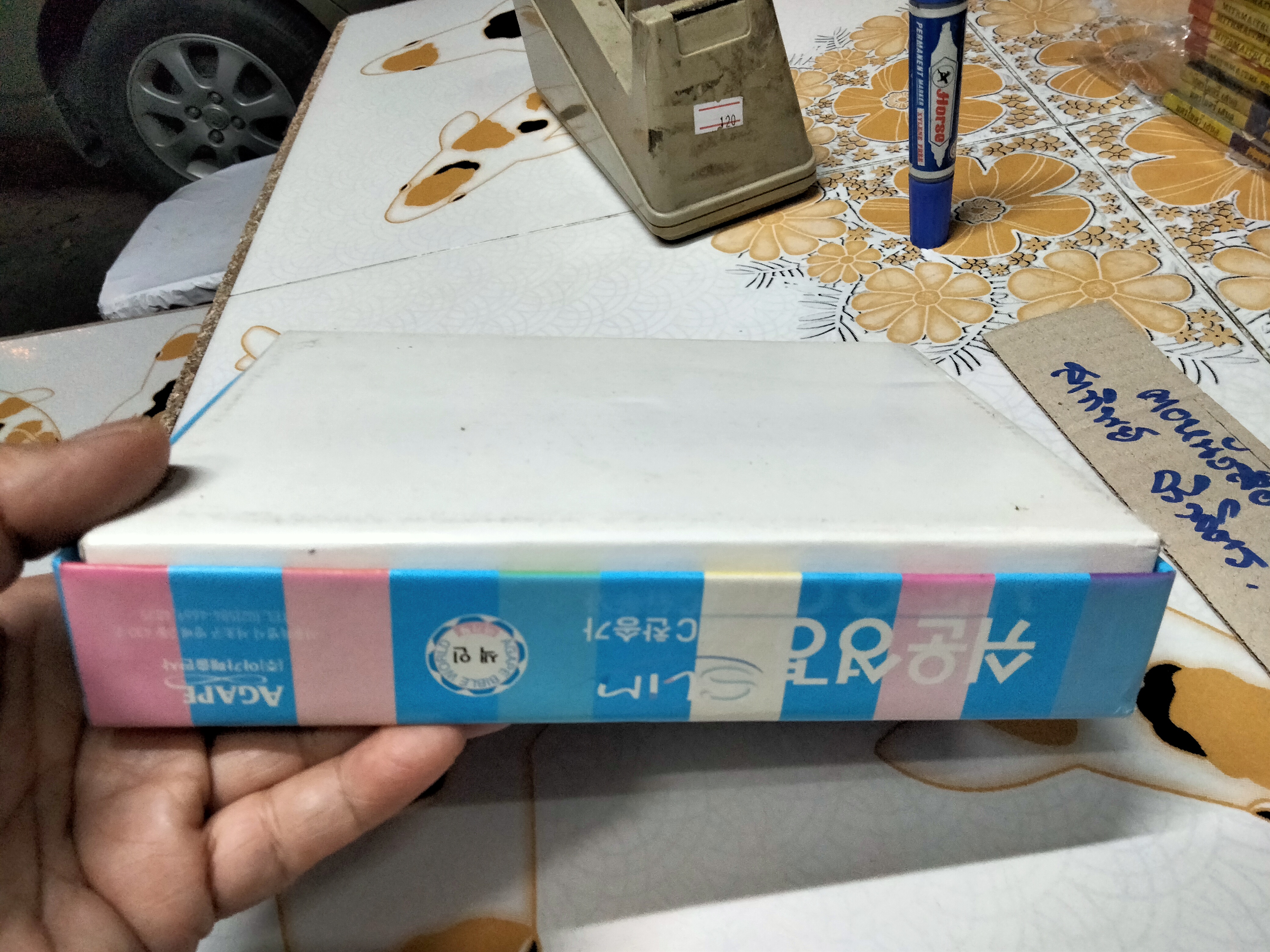 AGAPE SLIM EASY BIBLE + 21C Hymnal พระคัมภีร์ฉบับง่าย (ภาษาเกาหลี) บรรจุภายในกล่อง