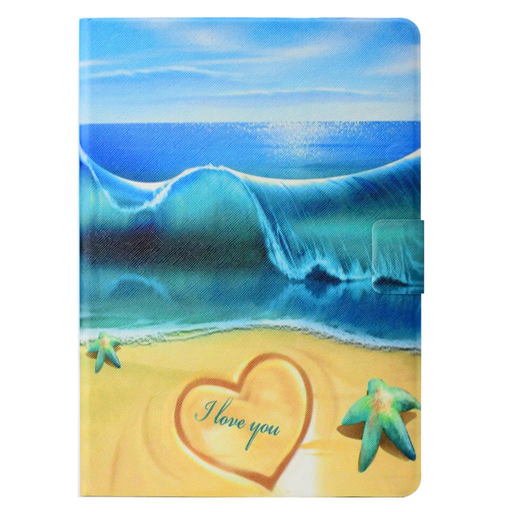 เคส Huawei MediaPad T3 10 #เคสฝาพับพิมพ์ลายมีที่ใส่การ์ด Pattern Printing Card Holder