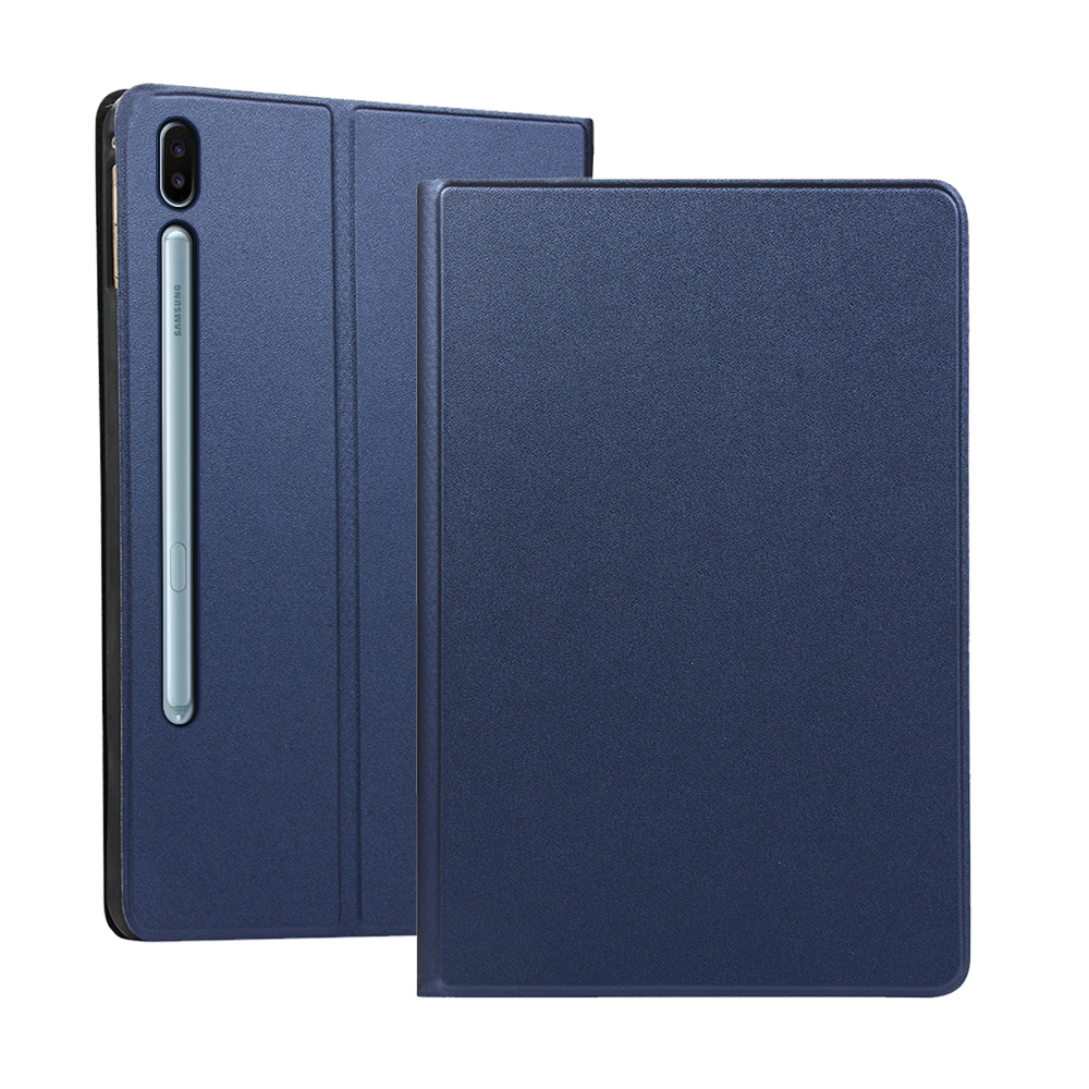 Case Samsung Galaxy Tab S6 T860 T865 #เคสฝาพับหนัง PU+TPU พับตั้งได้ PU Leather Protection Case with Stand