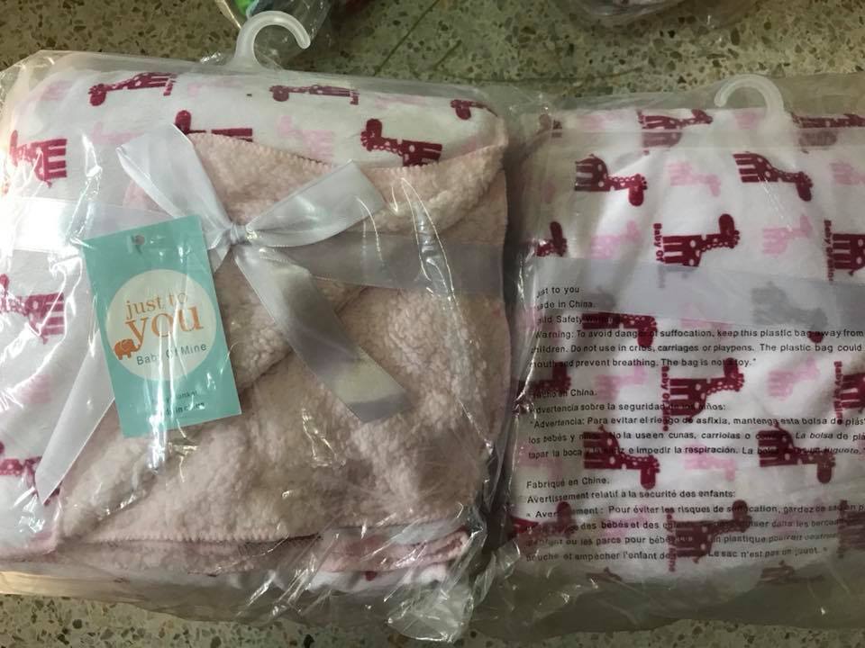 ผ้าห่มเด็กกำมะหยี่ขนแกะ