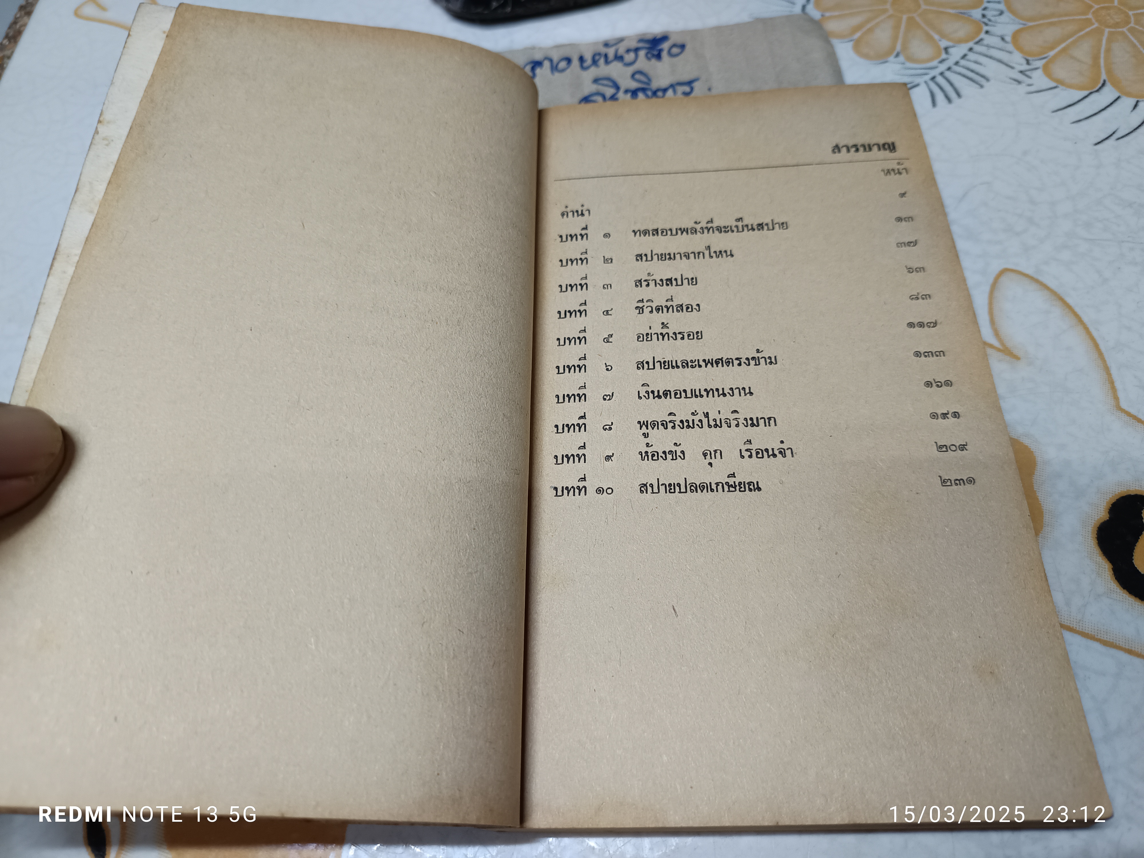 คู่มือสายลับ (A Handbook for Spies) ผลงานของ โวล์ฟกัง ล็อทซ์ (Wolfgang Lotz) แปลโดย ม.ร.ว.นิตยโสภาคย์ เกษมสันต์ **สินค้าหมด**