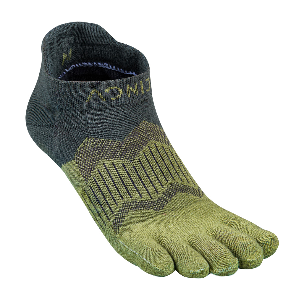 ถุงเท้าแยกนิ้ว ถุงเท้าวิ่งมาราธอน ถุงเท้าผลิตจากเส้นใยสังเคราะห์ Coolmax AONIJIE รุ่น E4810 (N03)