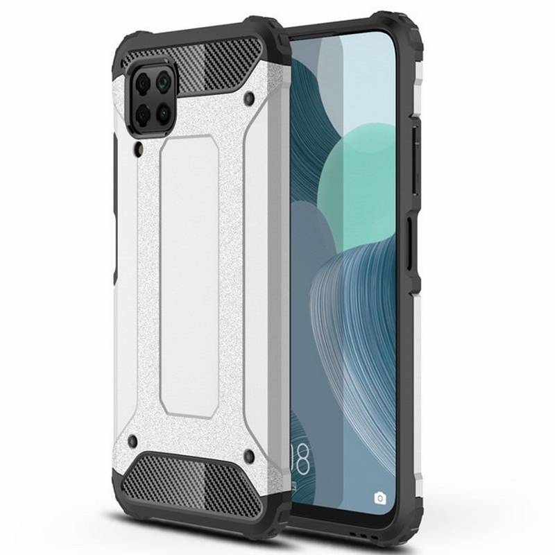 Case Samsung Galaxy A42 5G#เคสฝาหลังเกราะป้องกัน ไฮบริด พลาสติก+TPU Heavy Duty Rugged Hybrid
