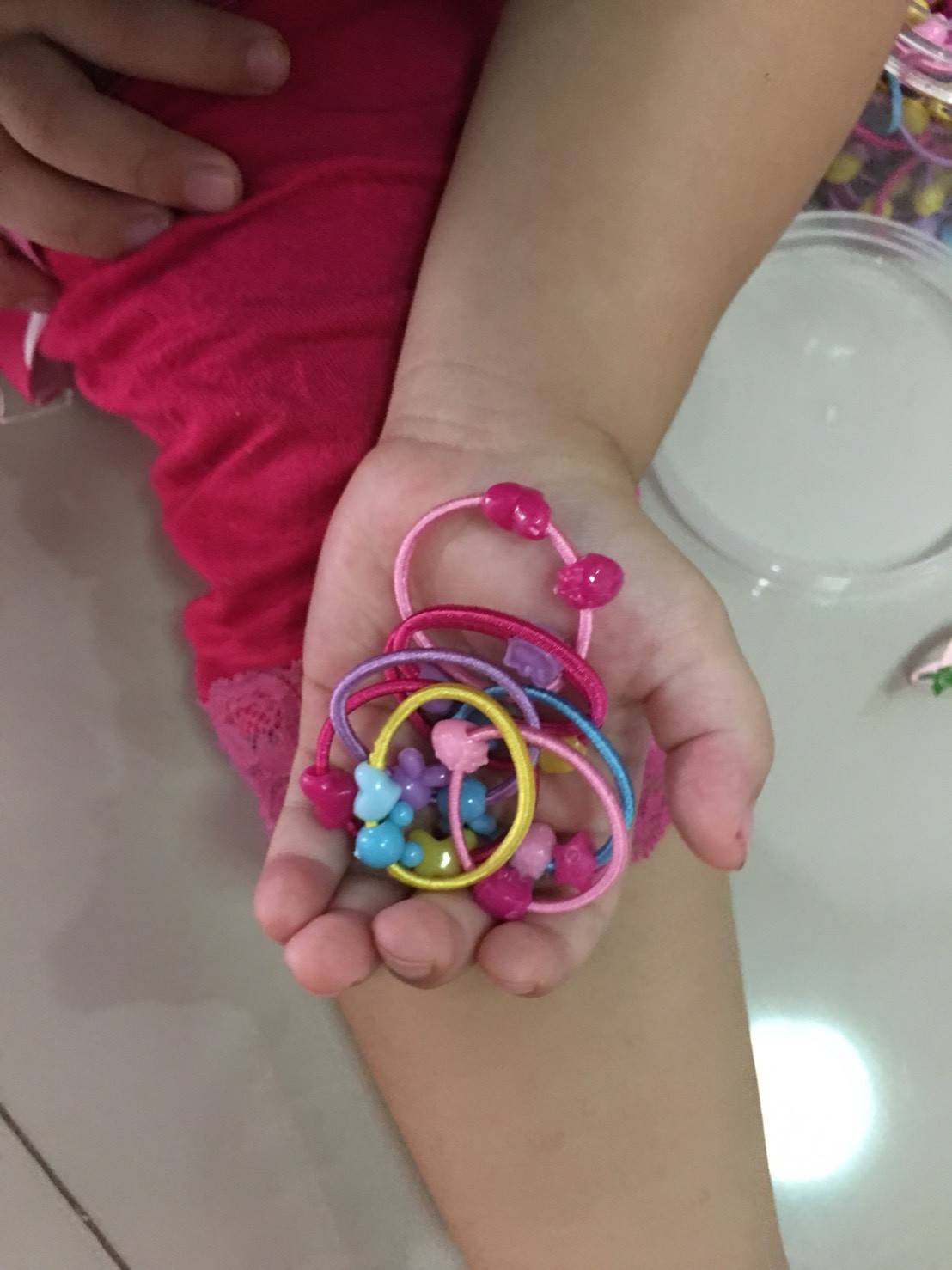 ยางรัดผมน่ารัก 100 เส้น