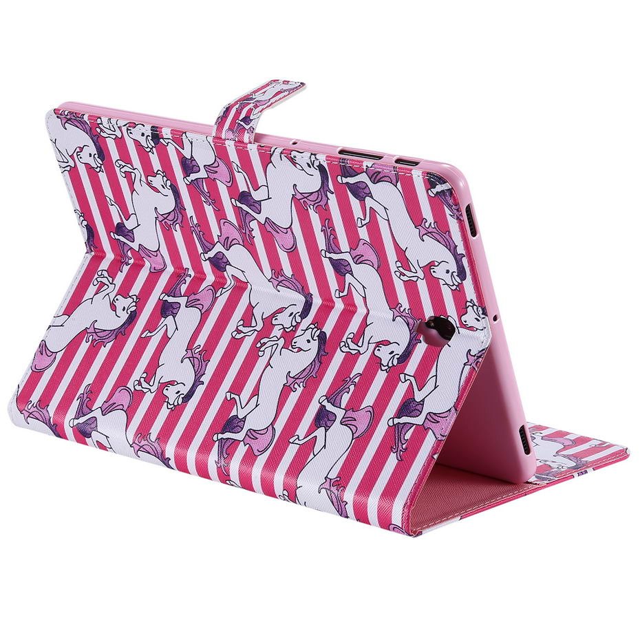 Case Samsung Galaxy Tab S4 10.5 T830 / T835 / T837 #เคสฝาพับหนัง PU พิมพ์ลายสวยงามน่ารักๆ