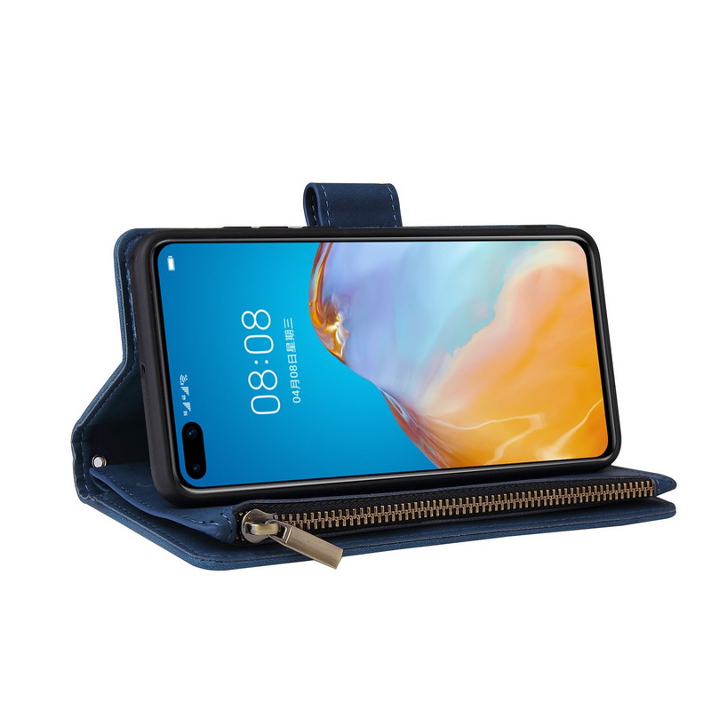 Case Samsung Galaxy A53 5G#เคสฝาพับหนัง PU แบบกระเป๋าสตางค์มีที่เก็บบัตรหลายช่อง Retro Wallet Leather Cover Multi Cards Stand