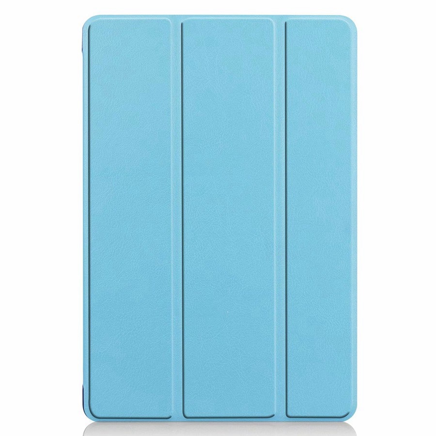 Case Huawei MediaPad M5 Lite 10.1 นิ้ว #เคสฝาพับหนัง PU แบบ 3 พับ Tri-fold Stand Leather Smart Tablet