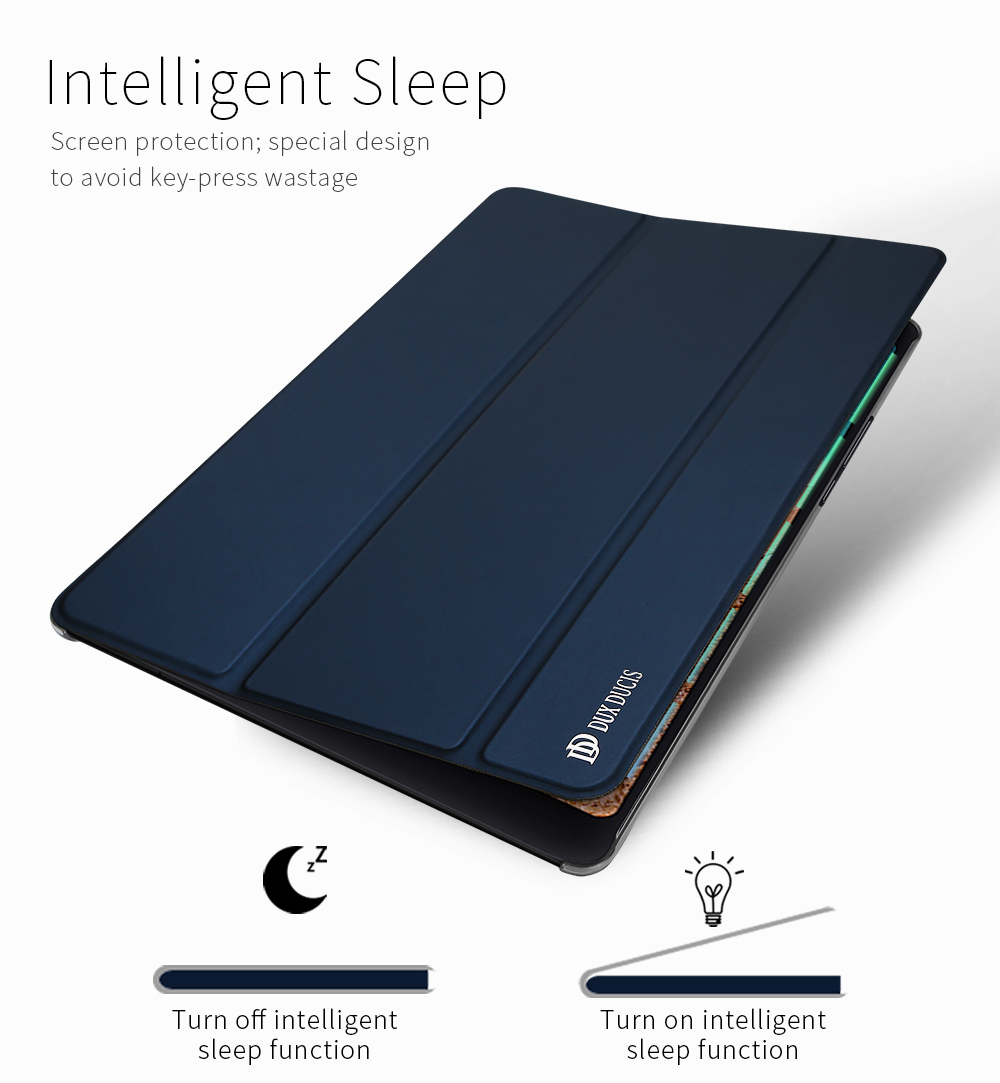 Case Xiaomi Mi Pad 4 8นิ้ว #เคสฝาพับหนัง PU แบบ 3 พับ DUX DUCIS Skin Pro Series Tri-fold Stand Smart Leather