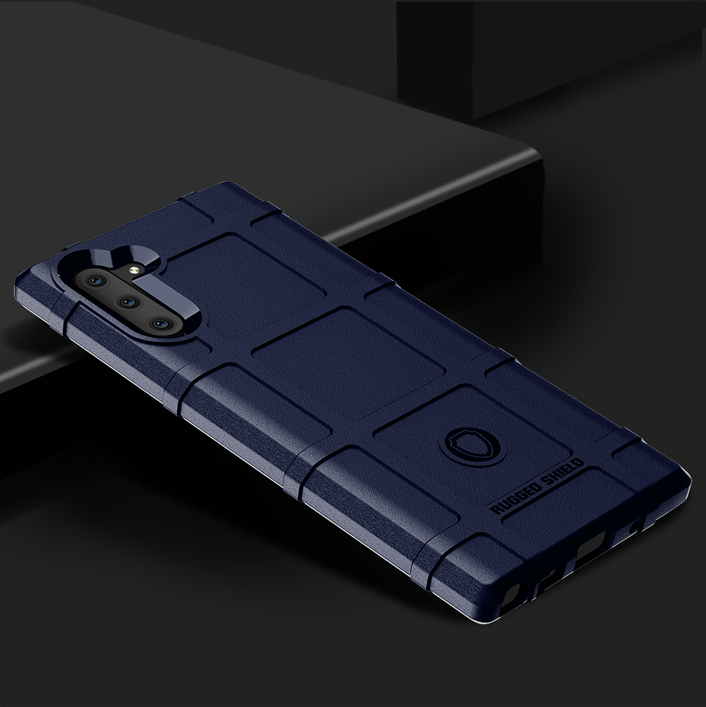 Case Samsung Galaxy Note 10 #เคสฝาหลัง Rugged Shield Series Soft Silicone Shock Absorption Matte กันกระแทก