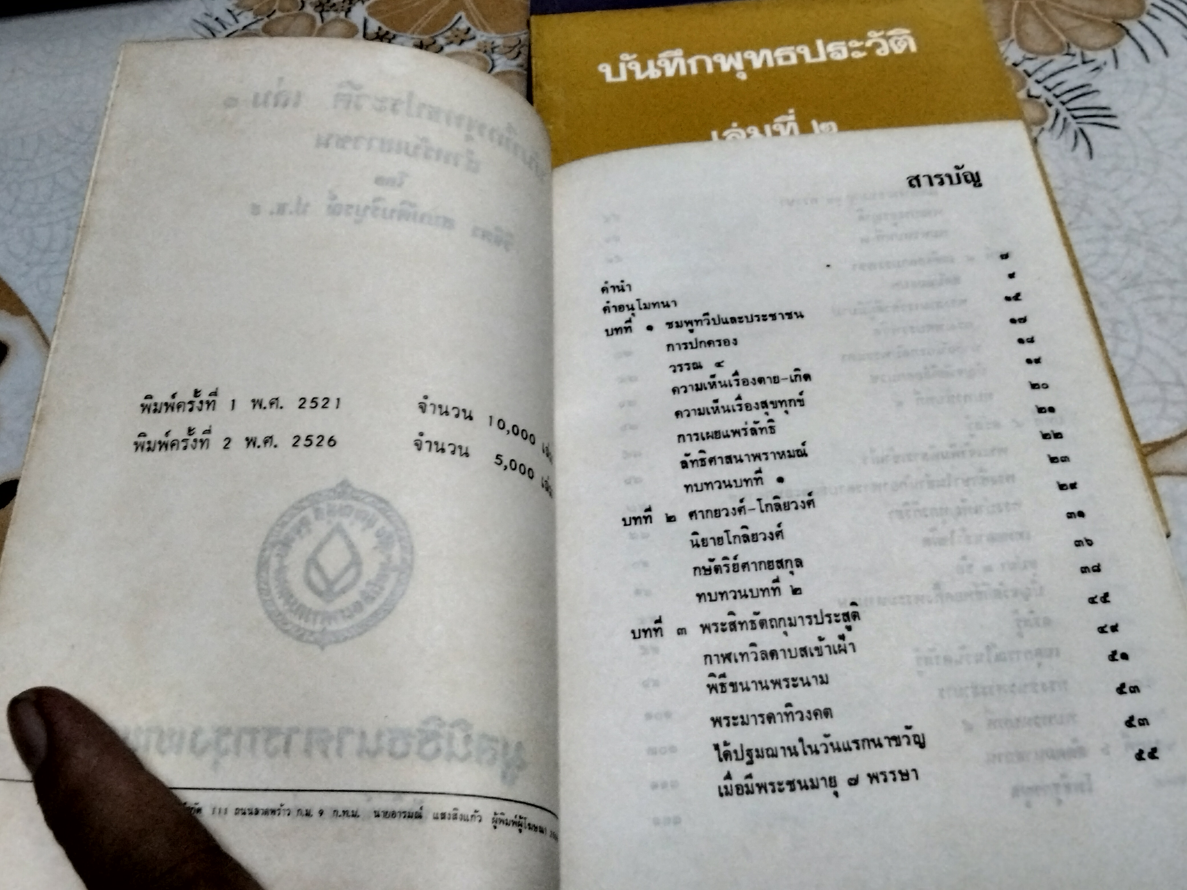 บันทึกพุทธประวัติ : บันทึกพุทธประวัติสำหรับเยาวชน ( 3 เล่มชุด) ผลงานของ วิจิตร สมบัติบริบูรณ์ มูลนิธิธนาคารกรุงเทพจัดพิมพ์ **สินค้าหมด**