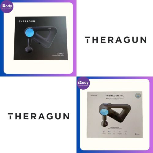 (Theragun) 4th Pro, G3PRO, Handheld Massage with 6 Attachments for Pain Relief & Energize Body เครื่องนวด ปรับองศา 4 ระดับ