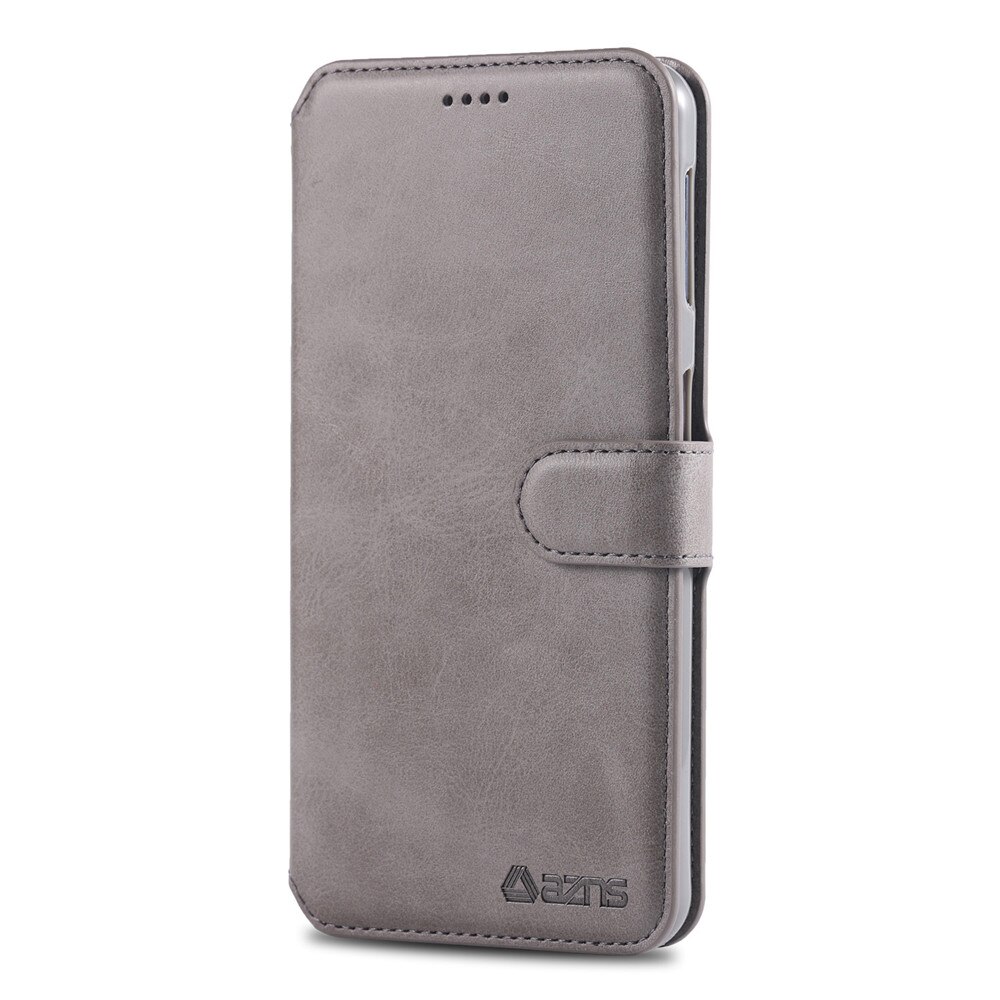 Case Samsung Galaxy A80 #เคสฝาพับหนัง PU มีช่องใส่บัตร AZNS Wallet Leather Stand Phone Cover