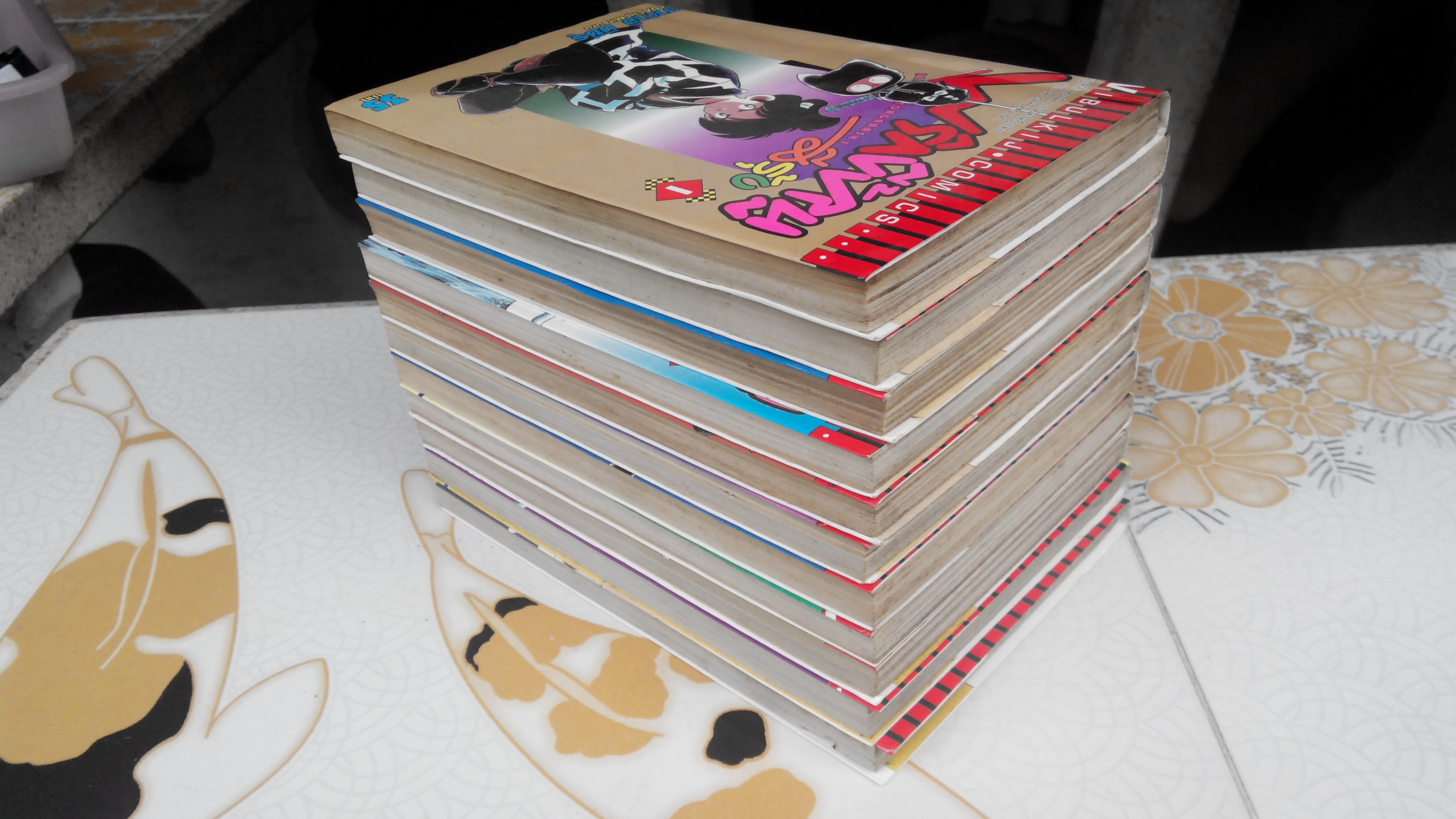 พริกขี้หนูสีรุ้ง 11 เล่มจบ สนพ.วิบูลย์กิจ *** หนังสือเช่า **สินค้าหมด**